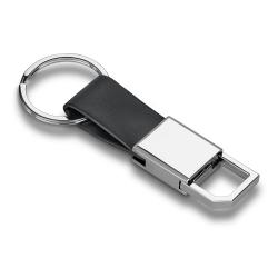 Sleutelhanger metaal en pu...