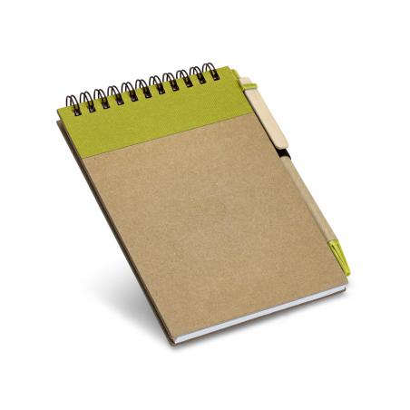 Zak notitieboek in spiraalvorm met nietgelinieerde pagina´s Ringord