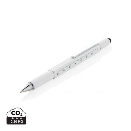 5-in-1 aluminium toolpen