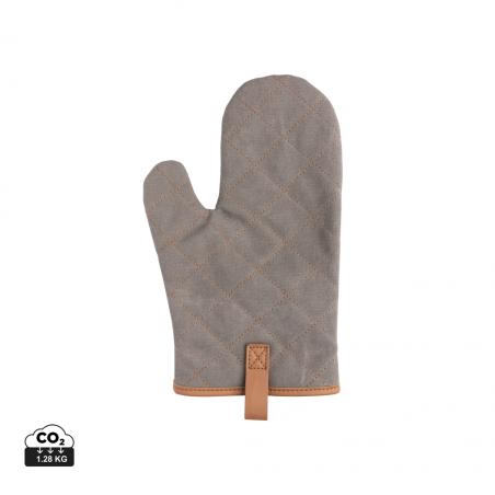 Deluxe canvas ovenhandschoen