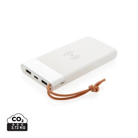 Aria 8.000 mAh powerbank met draadloos opladen