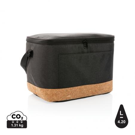 Impact AWARE™ XL RPET two tone koeltas met kurken detail