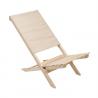 Opvouwbare houten strandstoel Marinero