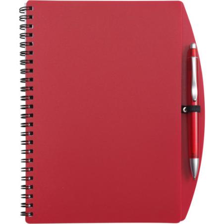 PU notitieboek met balpen Solana