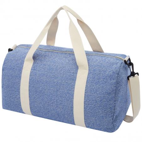 Pheebs 450 g/m² duffel bag van gerecycled katoen en polyester 24l