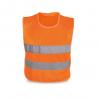 100% polyester reflecterende kindervesten Mike