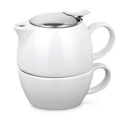 Porselein theeset 2 in 1 Cole