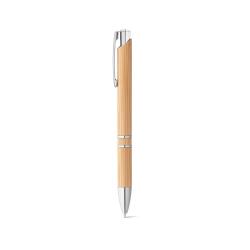 Bamboe balpen met clip en...