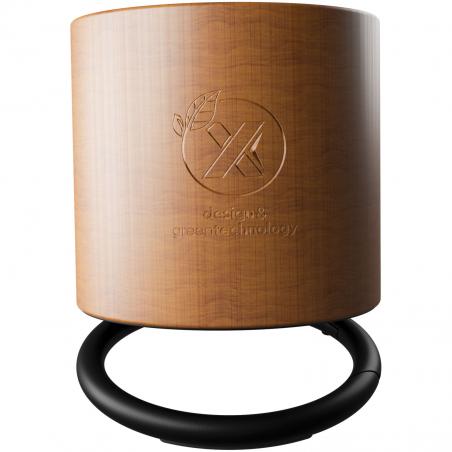 SCX.design s27 speaker 3w voorzien van ring met hout 