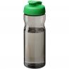 H2O active® eco base drinkfles van 650 ml met klapdeksel 