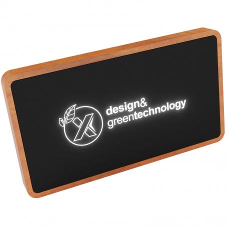 SCX.design p36 5000 mah draadloze powerbank met oplichtend logo 