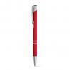 Balpen in aluminium en rubberen finish Beta soft