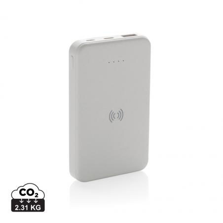 RCS gerecycled plastic 5.000 mAh 5W draadloze powerbank