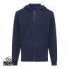 Iqoniq Abisko gerecycled katoen hoodie met rits