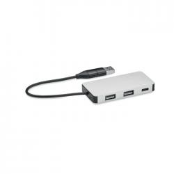 Aluminium usb hub 3 poorten...