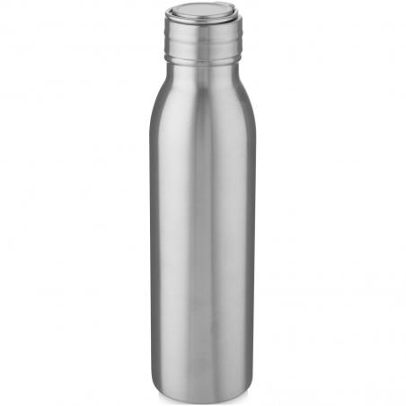 Harper 700 ml waterfles van RCS-gecertificeerd gerecycled roestvrij staal met metalen lus 