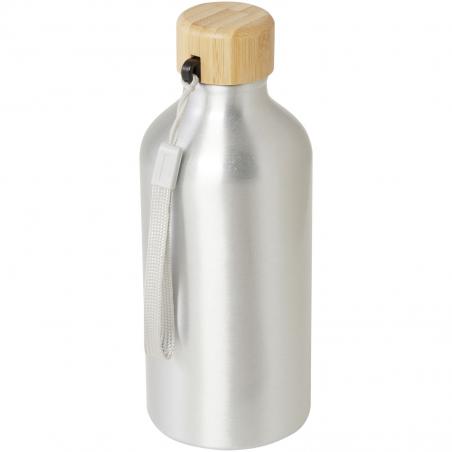 Malpeza 500 ml waterfles van RCS-gecertificeerd gerecycled aluminium 