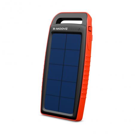 Externe zonnepaneel batterij 10.000 mAh XMOOVE-POCKET.