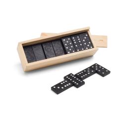 Domino spel in houten doos...