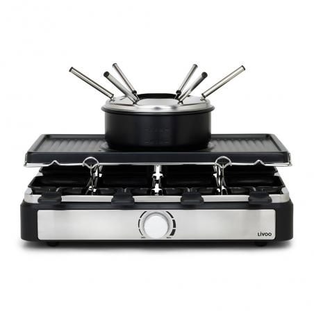Raclette, fondue en pannenkoeken voor 8 personen DOC313