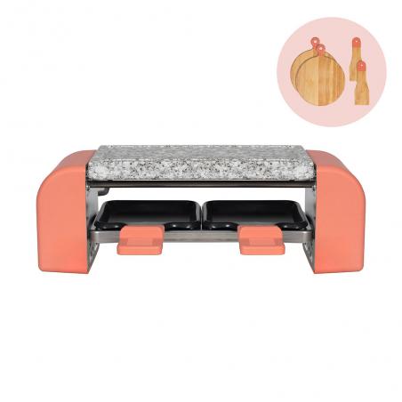 Raclette set 2 personen LIVOO x MARMITON DOC306