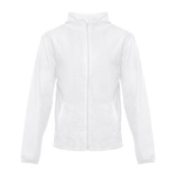 Fleece jas voor mannen. Wit...