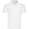 Volwassene wit polo shirt Original