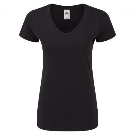 Kleuren dames T-Shirt Iconic V-Neck