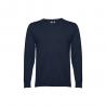 Pullover met vhals voor heren in katoen en polyamide Thc milan
