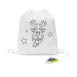 Kinder drawstring tas om in...