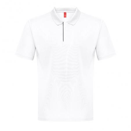 Technisch herenpoloshirt. Wit Thc dynamic wh