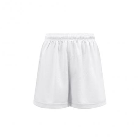 Sportshorts voor kinderen. Wit Thc match kids wh