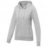 Theron dames hoodie met ritssluitng 