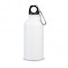 Aluminium sportfles met karabijnhaak 400 ml Landscape