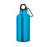 Aluminium sportfles met karabijnhaak 400 ml Landscape