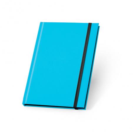 A5 notitieblok in fluorescerend pu met gelinieerde paginas Watters