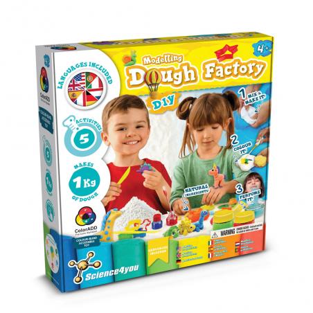 Educatief spel voor kinderen Modeling dough factory kit i