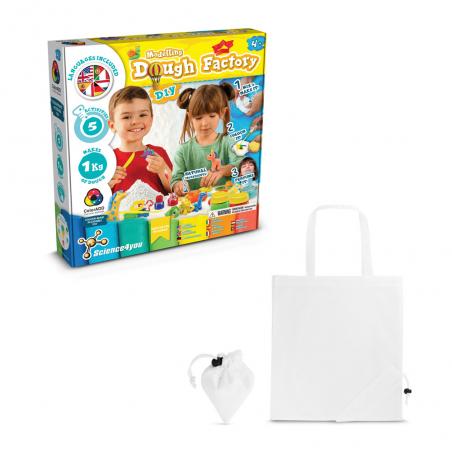 Educatief spel geleverd met een opvouwbaar 190t geschenkzakje Modeling dough factory kit ii