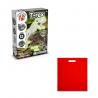 Educatief spel geleverd met een nonwoven cadeauzakje 80 gm² Fossil excavation kit iv