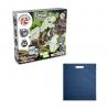 Educatief spel geleverd met een nonwoven cadeauzakje 80 gm² in 1 fossil excavation kit iv