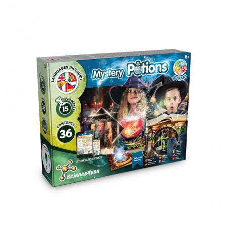 Educatief spel geleverd met een kraftpapieren cadeauzakje 100 gm² Mystery potions kit ii