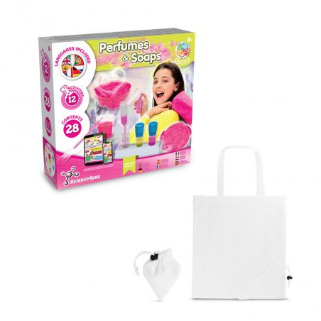 Educatief spel geleverd met een opvouwbaar 190t geschenkzakje Perfume soap factory kit v