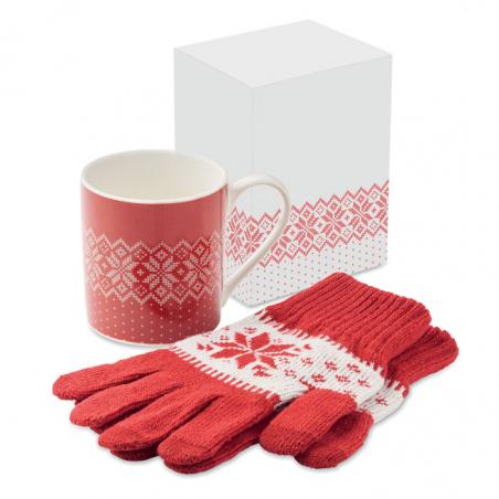 Cadeauset mok en handschoenen Copito set