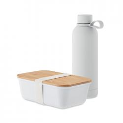 Cadeauset lunchbox en fles...