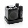 Singvibe RCS gerecycled plastic karaokeset met 2 microfoons