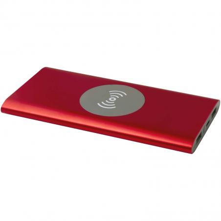 Juice type-C draadloze powerbank van 8000 mah van gerecycled aluminium 