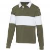 Clyde Unisex organic rugbypolo sweatshirt 