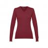 Pullover met vhals voor dames in katoen en polyamide Thc milan women