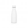 Thermosfles van 93% gerecycled roestvrij staal 400 ml Rebuffon 400