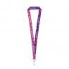 Sublimatie lanyard van polyester met karabijnhaak Manila